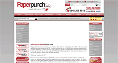 Desktop Screenshot of paperpunchplus.com